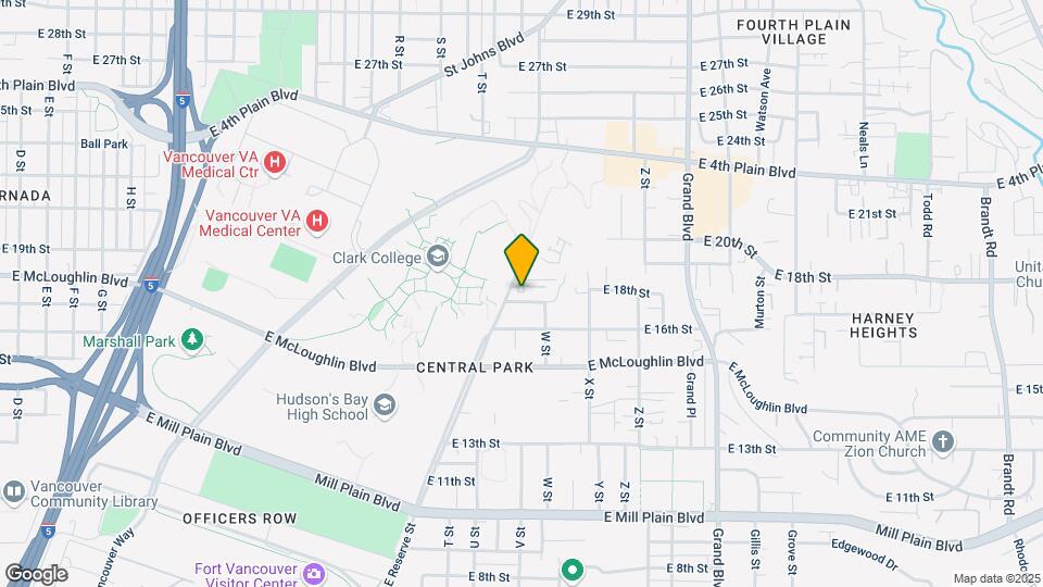 Central Park Apartments Map and Location Details