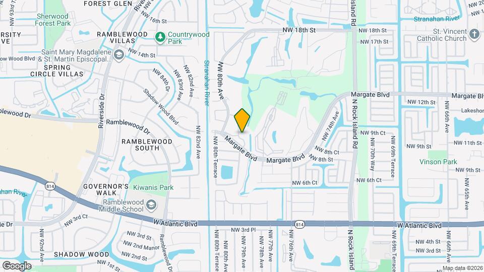 7895 Margate Blvd Map and Location Details