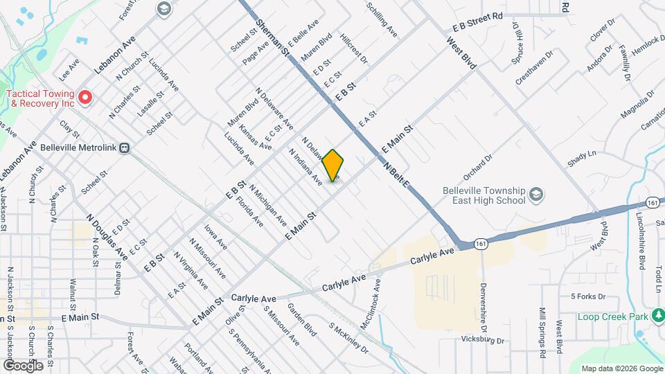 8 N Indiana Ave, Unit 8 Mapa y Detalles de la Ubicación