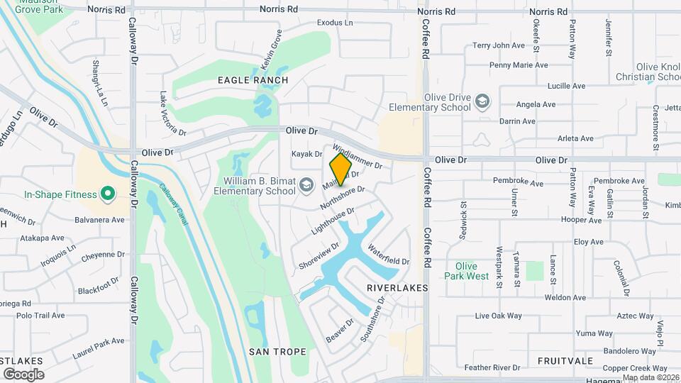 8512 Northshore Dr Map and Location Details