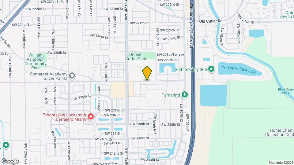 10973 SW 232nd Terrace Map and Location Details