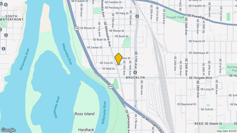 4330 SE Milwaukie Ave Map and Location Details