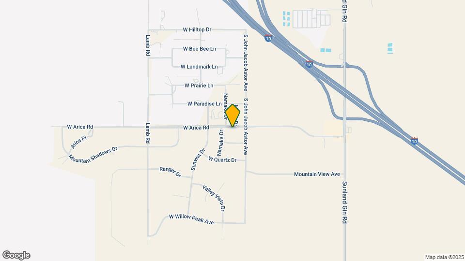 10565 W Arica Rd Mapa y Detalles de la Ubicación