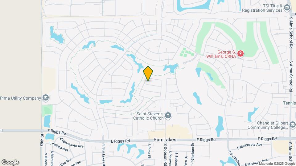 9502 E Rocky Lake Dr Map and Location Details