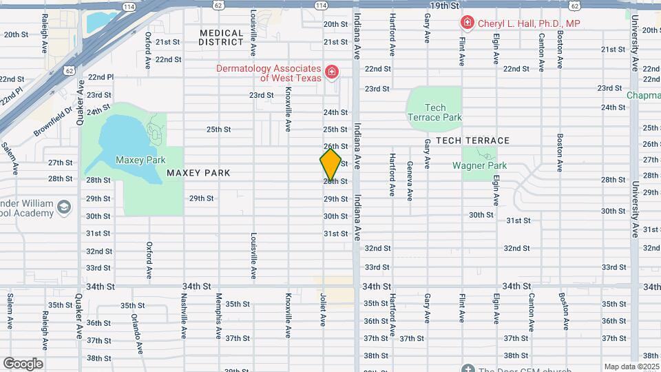 3417 28th St Map and Location Details