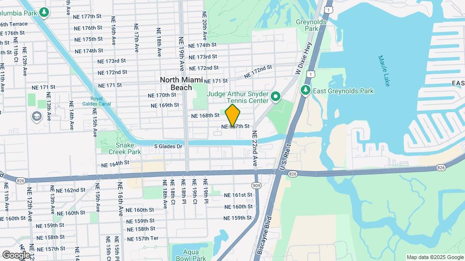 2098 NE 167th St Map and Location Details