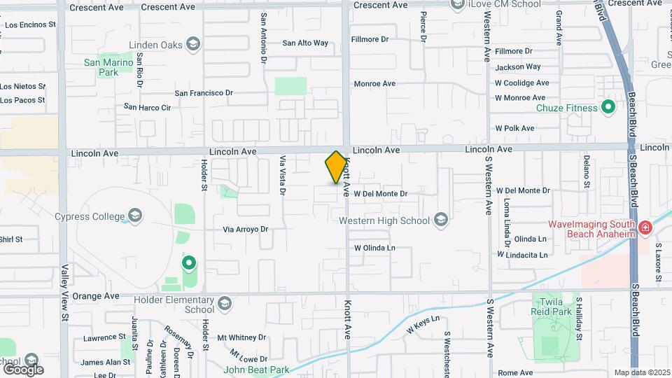 3509 W Del Monte Dr Map and Location Details