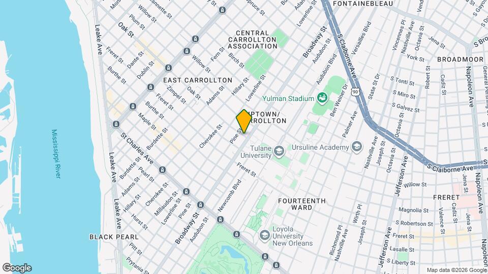 7214 Oak St Map and Location Details