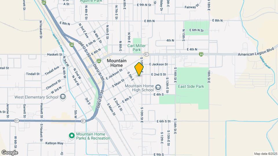 235 S 10th St E-Unit -A Map and Location Details