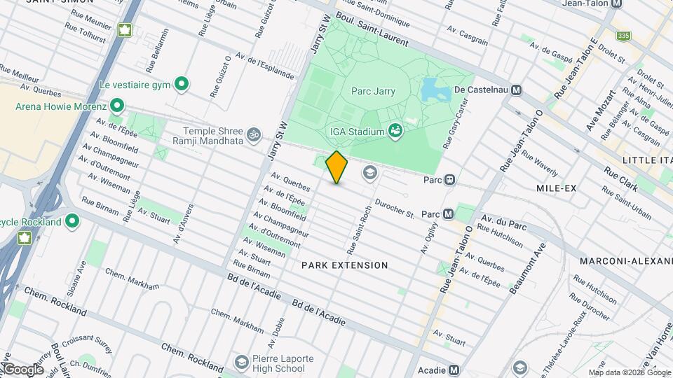 7834 Durocher Rue Map and Location Details