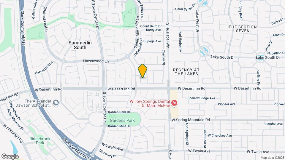 3282 Dragoon Springs St Map and Location Details
