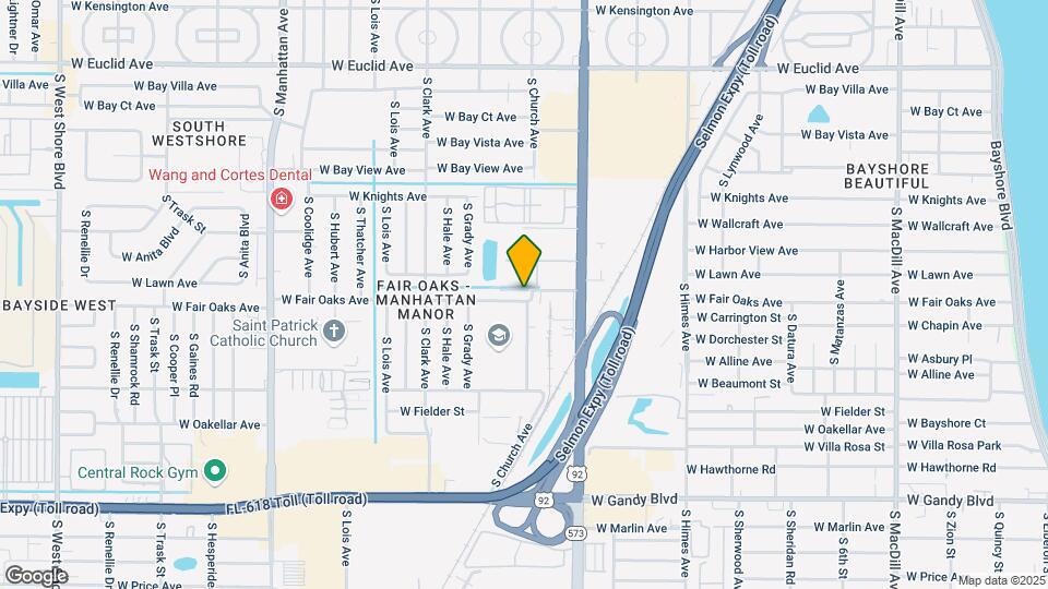 4511 S Oak Dr Map and Location Details