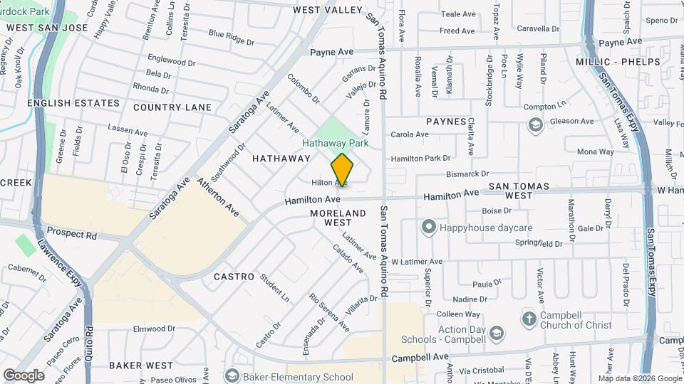 4351 Latimer Ave Map and Location Details