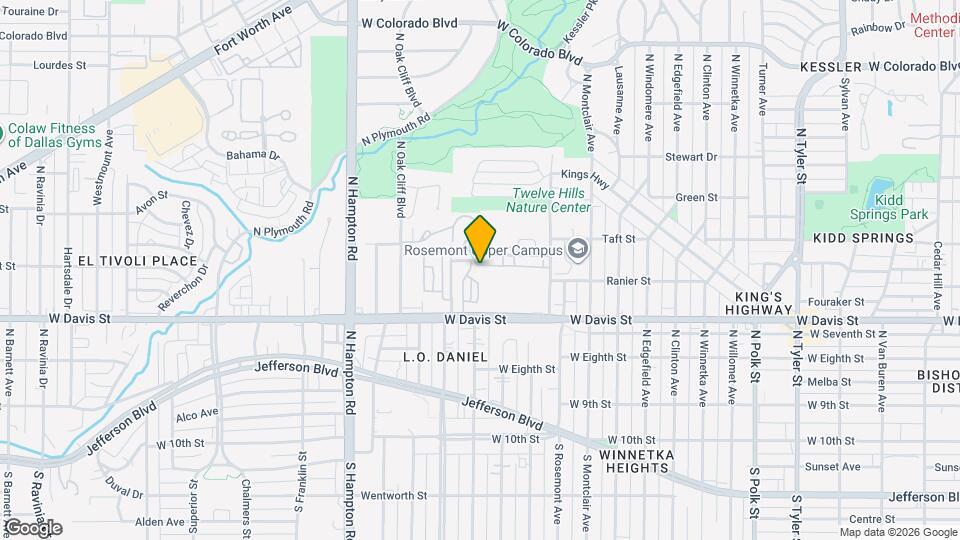 1976 Kessler Heights Ln Map and Location Details