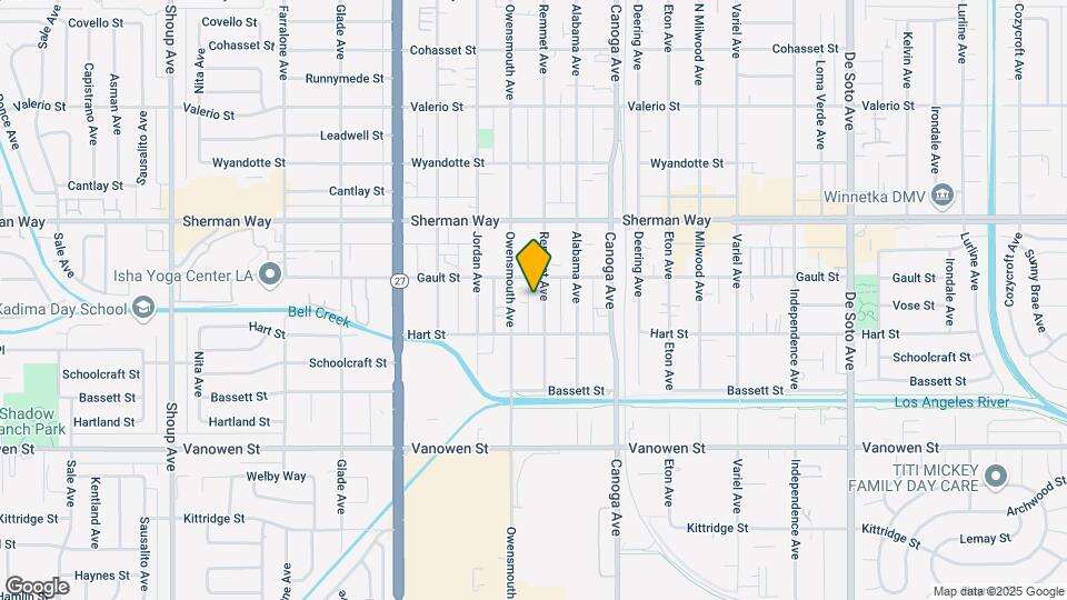 7039 Remmet Ave Map and Location Details