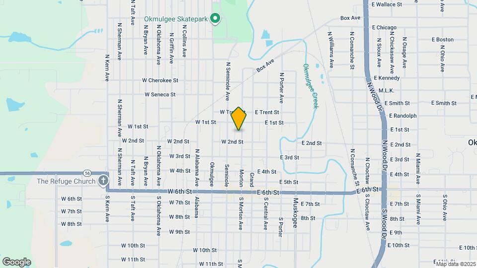 522 N Morton Ave Map and Location Details