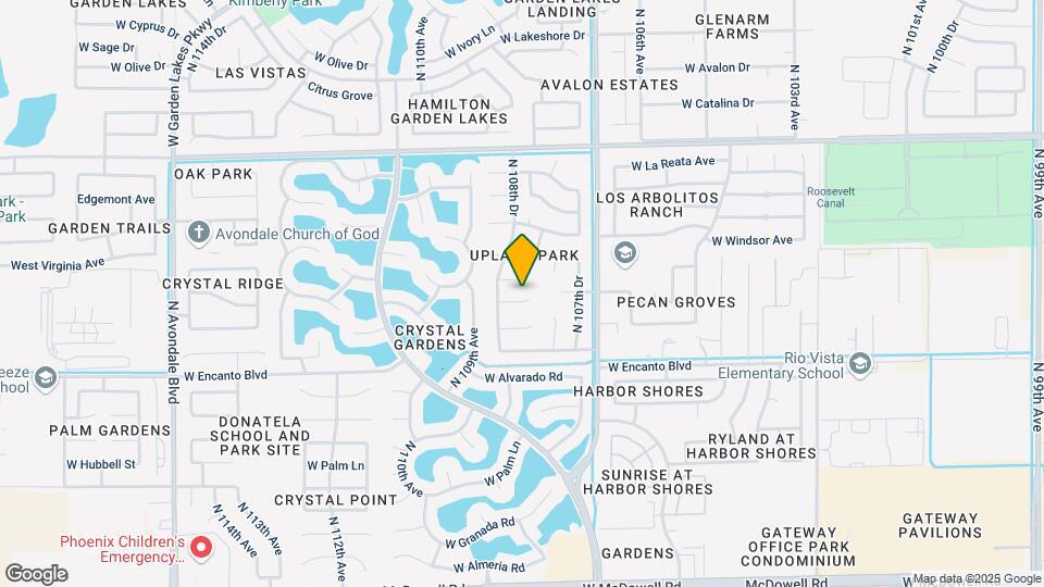 10818 W Wilshire Dr Map and Location Details
