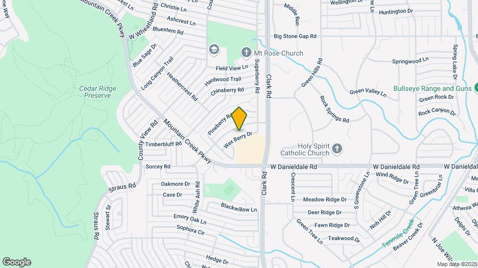 7045 Wax Berry Dr Map and Location Details