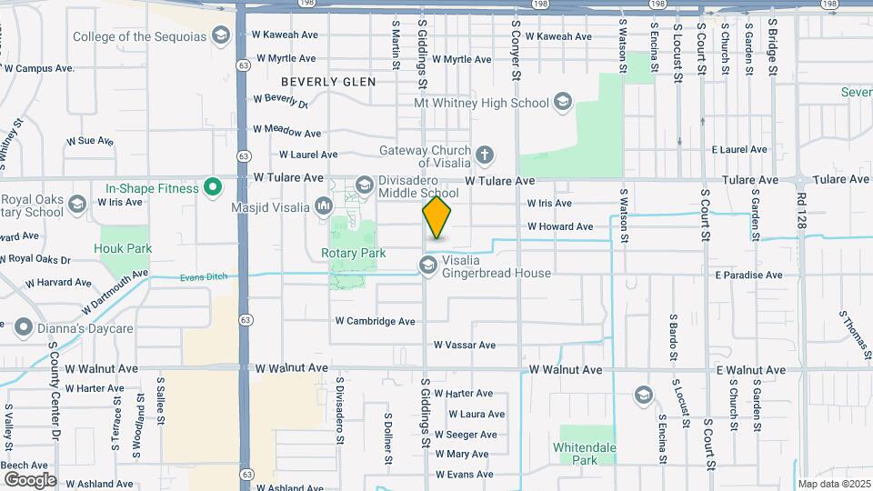 1231 W Whispering Pnes Ct Map and Location Details