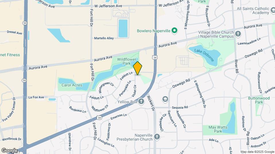 711 Violet Cir Map and Location Details