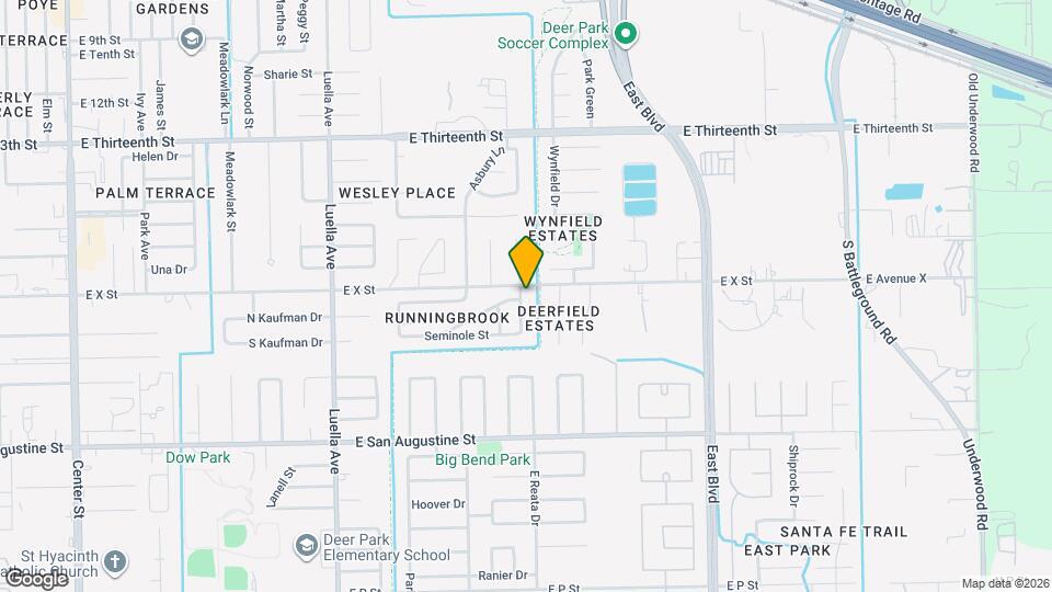 1905 Navajo Dr Map and Location Details