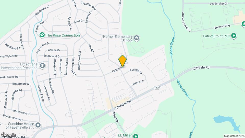 7099 Calamar Dr Map and Location Details