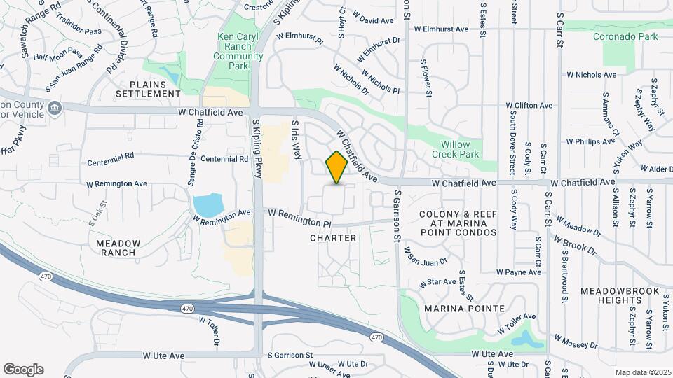 8309 S Independence Cir Map and Location Details