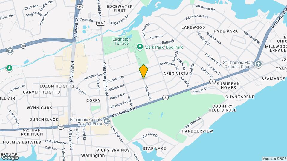 201 Kinkaid St Map and Location Details