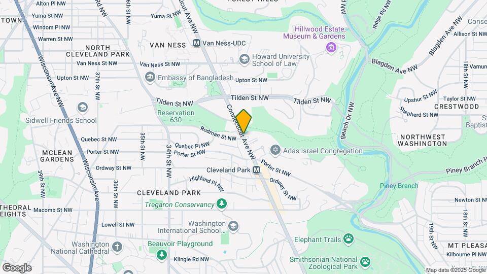 3701 Connecticut Ave NW Map and Location Details