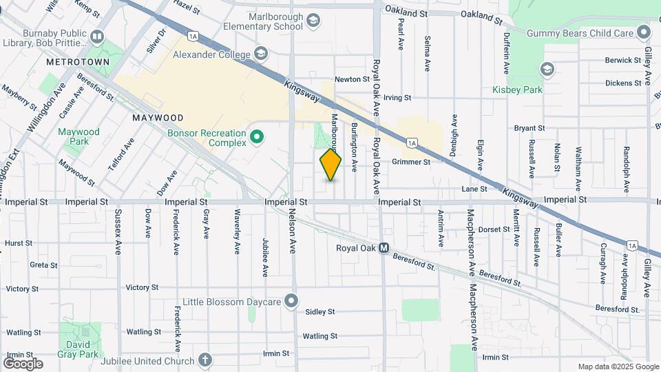 6699 Marlborough Ave Map and Location Details