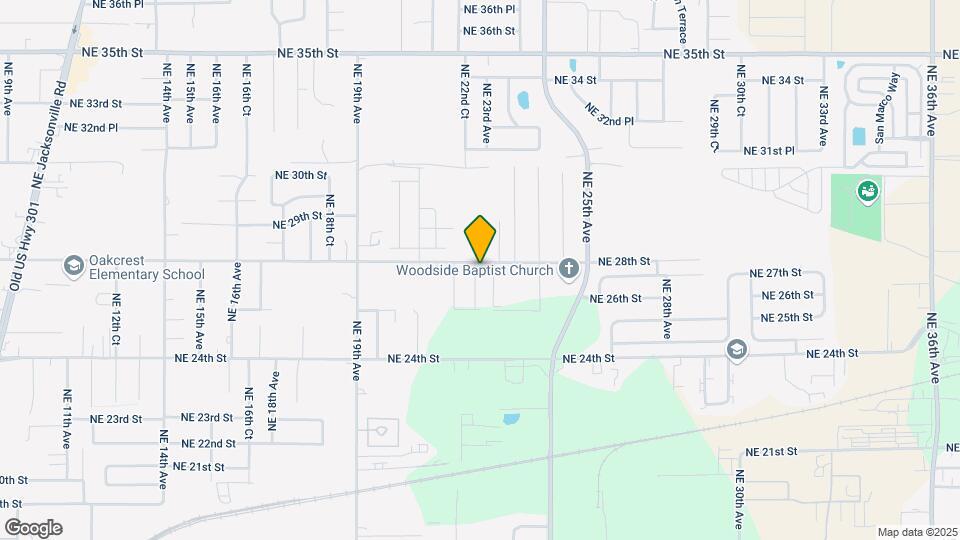2721 NE 22nd Ct Map and Location Details