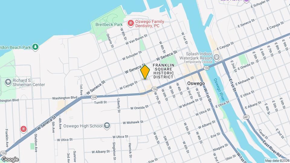 94 W Cayuga St Map and Location Details