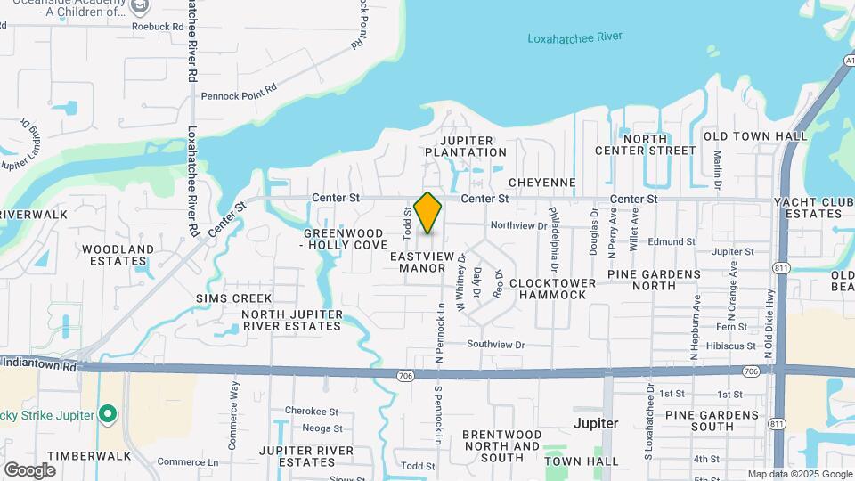 106 Pennock Landing Cir Mapa y Detalles de la Ubicación