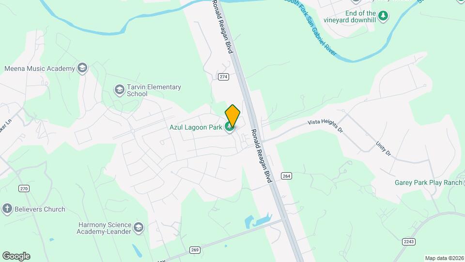 904 Azul Lagoon Dr Map and Location Details