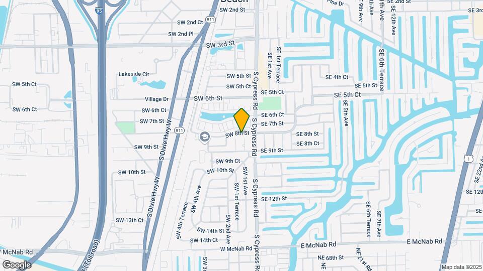 150 SW 8th St Mapa y Detalles de la Ubicación