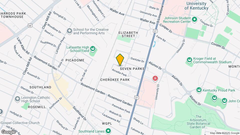 318 Arcadia Park Map and Location Details