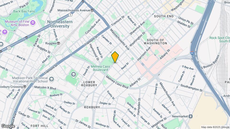 1920 Washington St Mapa y Detalles de la Ubicación