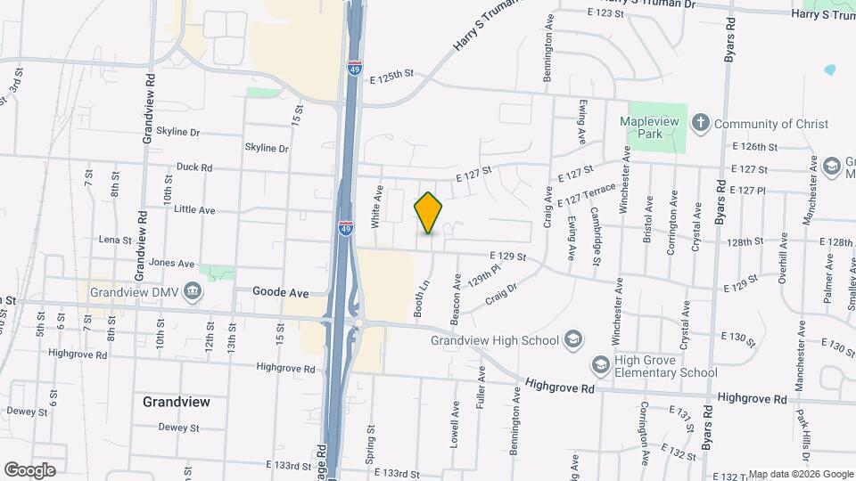 6210 E 129 St Map and Location Details