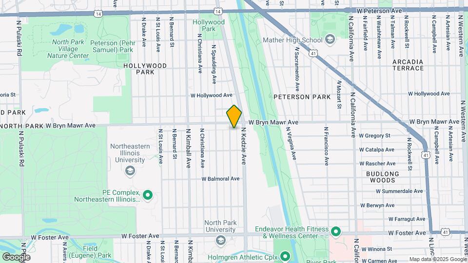 5539 N Sawyer Ave Map and Location Details