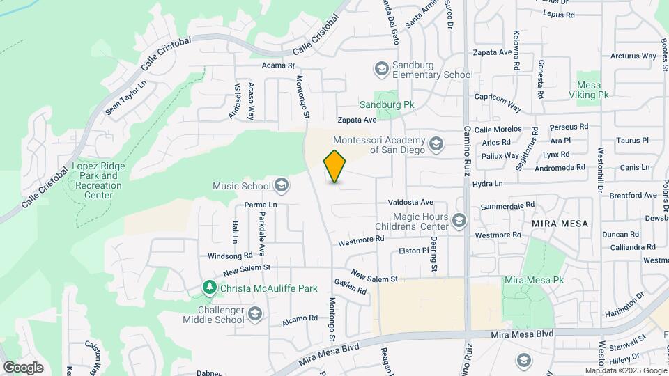 7933 Merrington Pl Map and Location Details