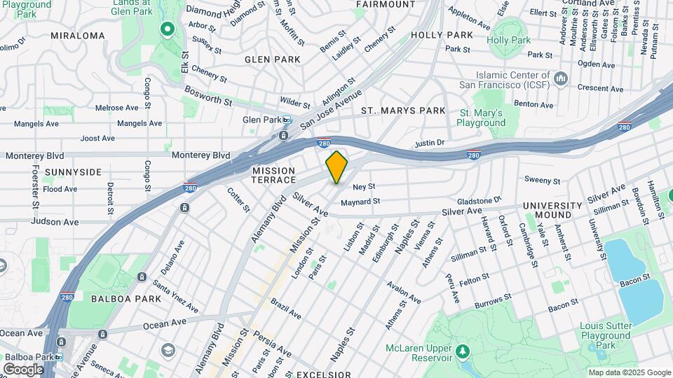 4200-4204 Mission St Mapa y Detalles de la Ubicación
