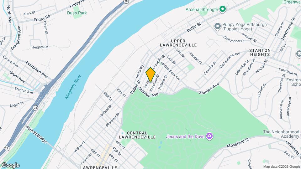 5138 Natrona Way Map and Location Details