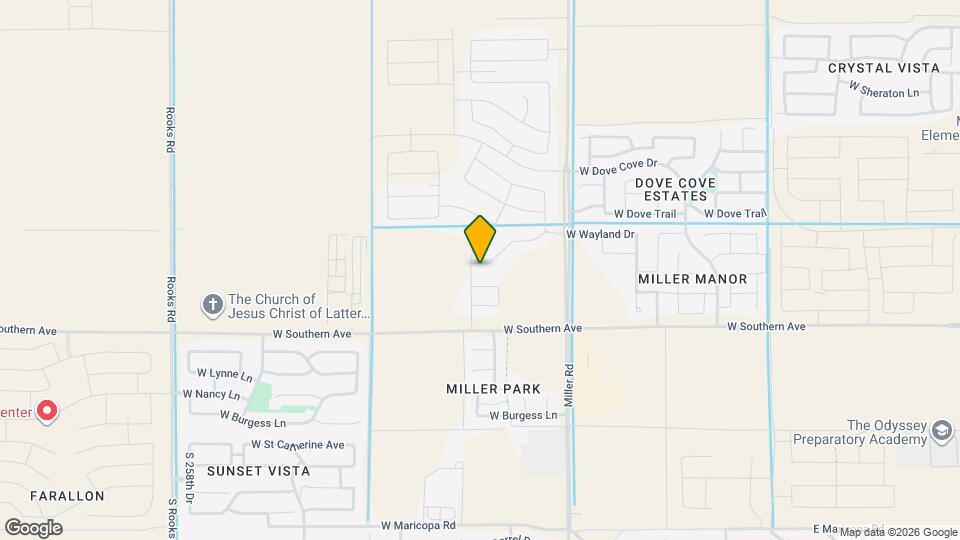 25293 W Wayland Dr Map and Location Details