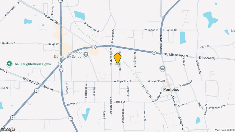 129 N Montgomery St Map and Location Details