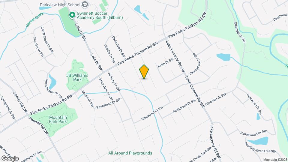 1302 Stephens St SW Map and Location Details