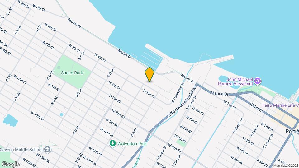 830 W 4th St Mapa y Detalles de la Ubicación