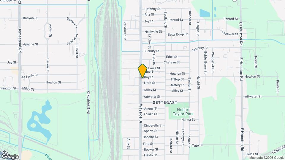 6202 N Wayside Dr Map and Location Details