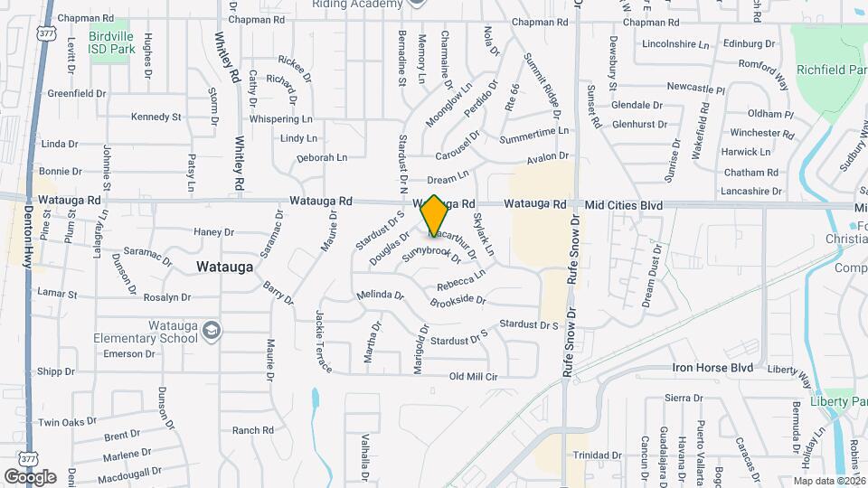 6301 Sunnybrook Dr Map and Location Details