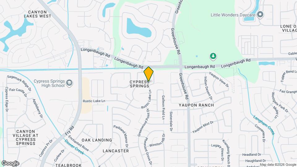 19758 Crossfalls Ln Map and Location Details