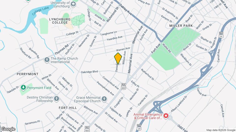 3424 Daniel Ave Map and Location Details